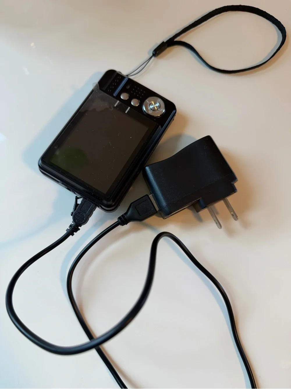 Compact Black Digital Camera - 18 Megapixels